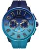 Watch Dark Dial Aluminum Mineral Glass Quartz 51MM Watch TY146101 Regular Imported Product Blue [Tendence] Blue/Blue Men's