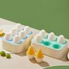 Ice Stick Ball Mold 6 Cavities Ice Cream Mold Silicone Homemade Popsicle Molds Leak Proof Non-stick Ice Pop Molds Summer