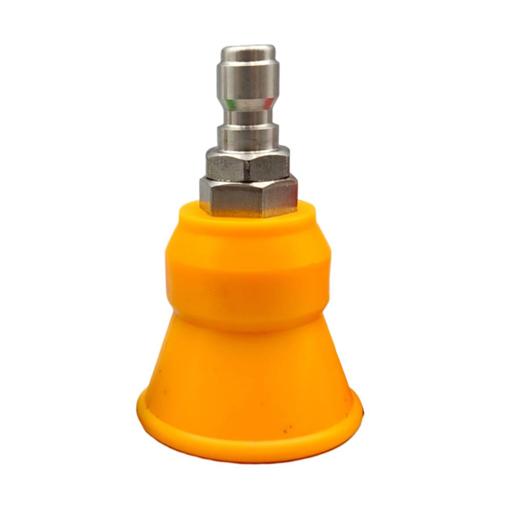 Насадка для водяного пистолета высокого давления, брызгозащитный кожух, резиновая втулка насадки, веерная насадка, шайба из нержавеющей стали, распылитель, быстросъемный штуцер 1/4