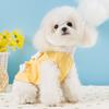 Popular dog clothes spring and summer new three-dimensional duck and duck dress teddy bear medium and small dog hair clothes
