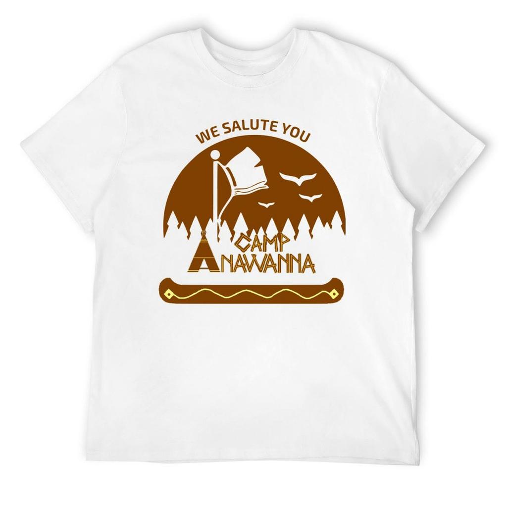 Camp Anawanna We Salute You T-Shirt Customs Design Your Own Tops T Shirts Men