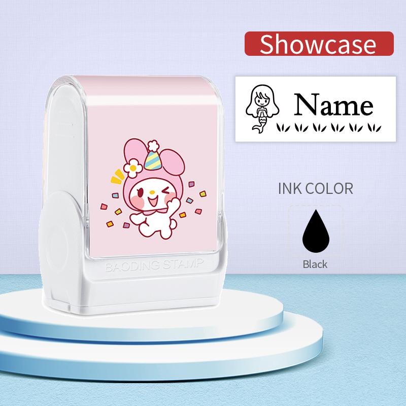 Персонализированный штамп My Melody – Водостойкие чернила для классных наклеек, организации школьных принадлежностей, праздничных подарков