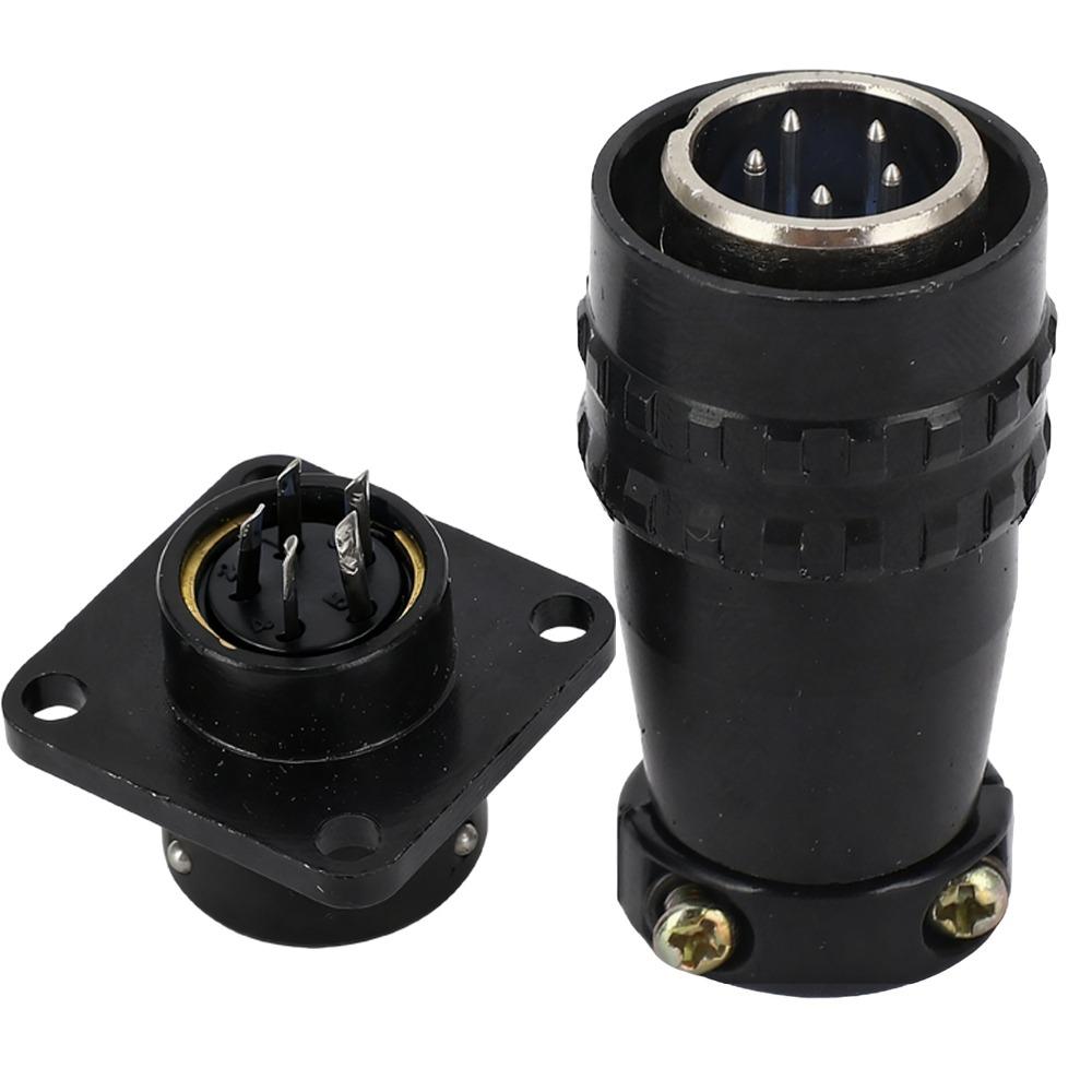 5 Pin Panel Aviation Connector XS16J5P Male Plug Female Socket Aviation Plug Socket Power