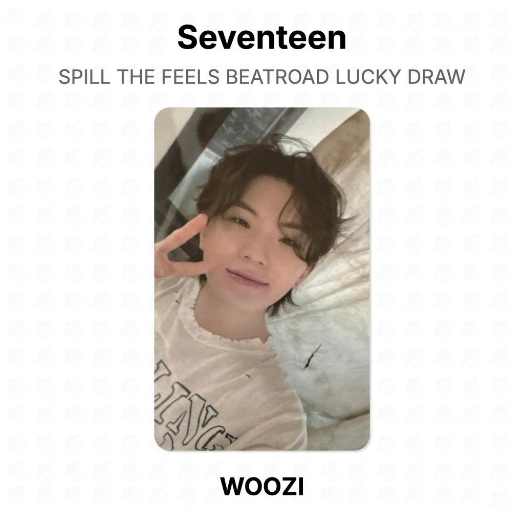 Seventeen ВЫПЛЕсни ЧУВСТВА BEATROAD РОЗЫГРЫШ Официальная фотокарточка