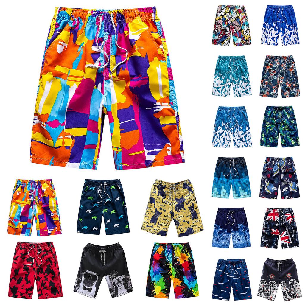 Мужские плавки, быстросохнущие шорты для пляжного серфинга, бега и плавания на шнурке