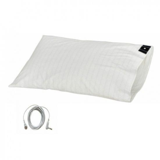 Earthing Ground Pillow Case For Health & EMF Protection Improves Sleep 19x28in