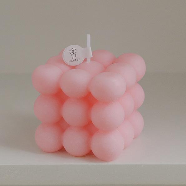 INS Ароматическая свеча Кубик Рубика Аромат для дома Геометрическая форма Украшение Креативное фото Украшение Стойкий аромат