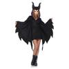Halloween Bat Costume, Sleeping Spell Horn Vampire Devil Costume, Witch Costume Masquerade Costume