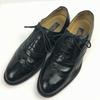 Stafford Premium Full Brogue Wingtip Business Shoes Black Size 10D (Approx. 27.028.0cm) Men's(USED)