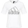 Gfx Ss T Id Letter Print Soft Круглый вырез Короткий рукав Женские футболки Белый CZ5040