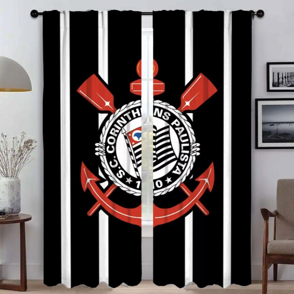 Домашние интерьерные шторы для гостиной Штора CorinthianS Кухонные шторы 2 штуки Тюль для спальни Шторы-перегородки Блэкаут