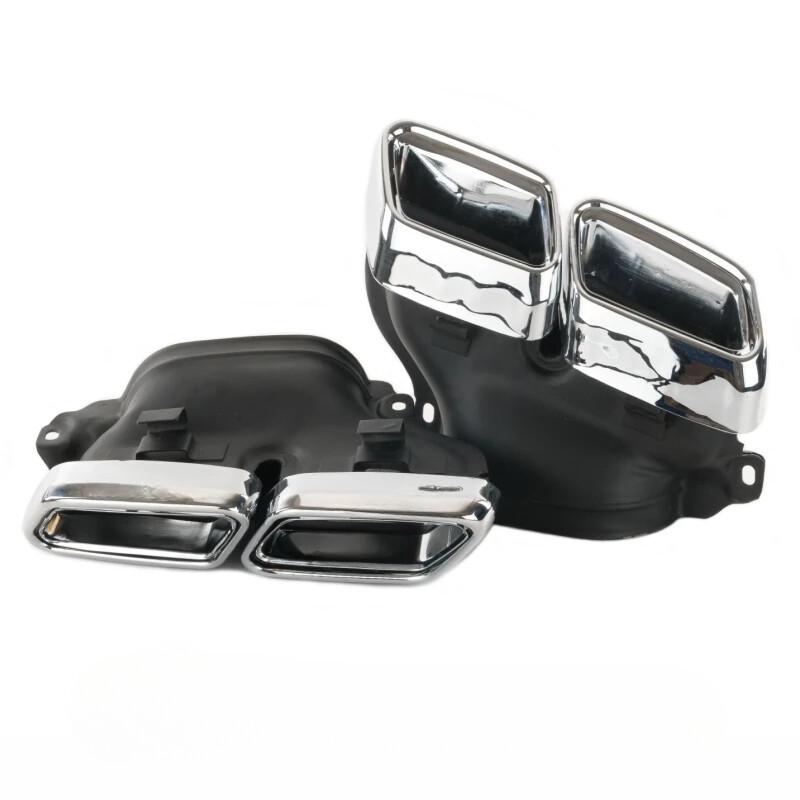 Накладка на глушитель из нержавеющей стали для Mercedes-Benz S-Class W222/S63/S65 2014-2024