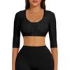 Breast Support Push Up Tops Upper Arm Shapers Compression Half Sleeves Women Arm Shapewear Humpback Posture Corrector Shoulder