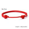 Simple Style String Bracelet Unisex Sliding Adjustable Thin Rope Braslet Couple Braclet Casual Versatile Accessories Pulseria