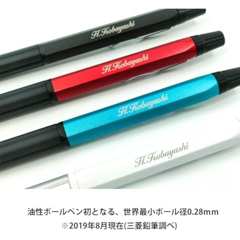 Jetstream EDGE3 Edge 3 Color Ballpoint Pen with Name Engraved 0.28mm Laser Engraved SXE3-2503-28 ...