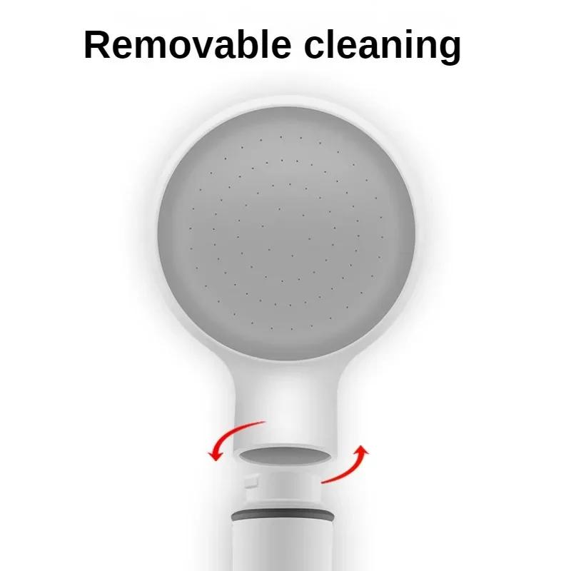 Shower Booster Shower Head Filter Beauty Bath Water Purification Lotus Head Water Heater Cool High Pressure Rain Single Head