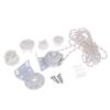 Roller Blind Fittings Kit Durable Replacement Parts with Beaded Chain Fixed Bracket for Rental Apartment Window Repair DIY Upgrade