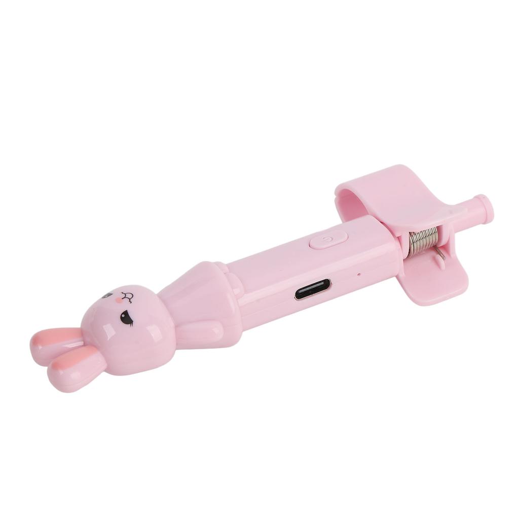 Wearable Hand Held Nail Light Rechargeable Cute Bunny 10S Fast Curing Mini Pen Light for Nails