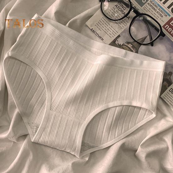 Women Underpants Mid Waist  Nylon Plus Size Japanese Style Butt-lifted Good Breathability Elastic Quick-drying Sport Casual Briefs Female Pantiese