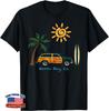 Great Beach Woodie Surf For Morro Bay Unisex T-Shirt