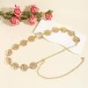 Retro Women's Waist Chain Luxury Style Dress Waist Chain Simple Metal Waist Chain