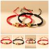 Pendant Dragon Turtle Year Bracelet Chinese Style Fortune Bracelet Lucky Red Rope Gift