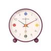 Yousheng Analog Alarm Clock with Night Light Non-Ticking Silent Battery Operated Bedroom Desktop Digital Quartz Clock Children Students Birthday Gift