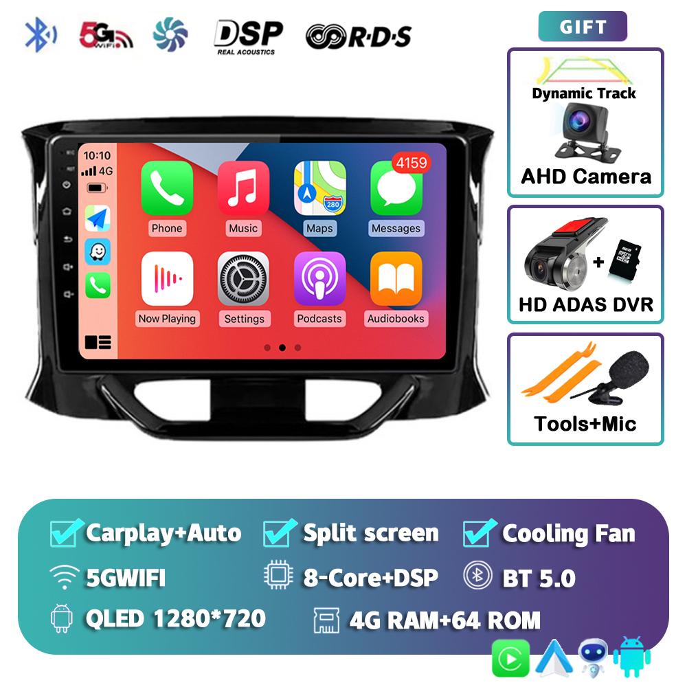 Android 14 Carplay Auto WIFI+4G Car Radio For LADA Xray X ray 2015-2019 Multimedia Video Player Navigation GPS Stereo 2din DVD