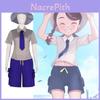 Комплект костюма для косплея Флориана и Джулианы из Pokemon Scarlet And Violet для Хэллоуина и сценических выступлений