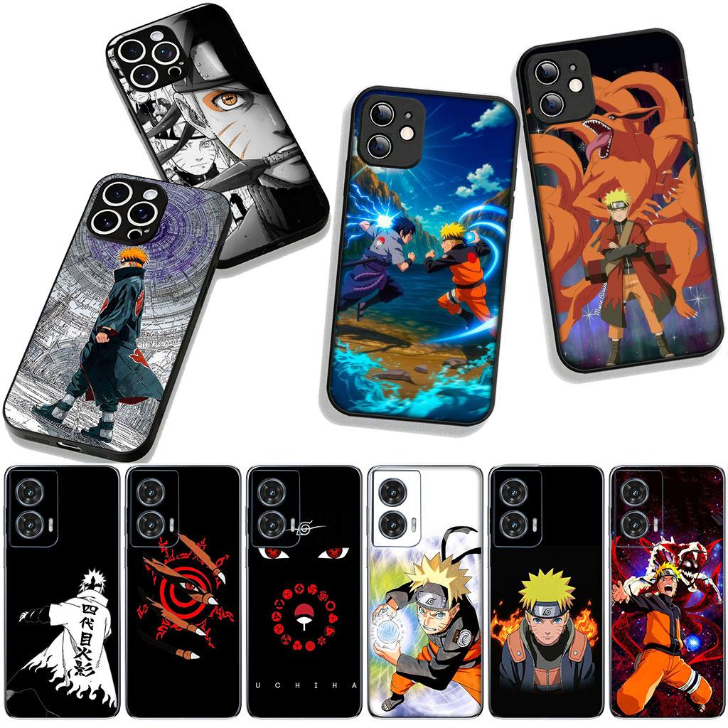Чехол для Apple iPhone 16 15 14 Plus 13 12 Mini 17 Pro Max + ProMax 16E Air Чехол для телефона Наруто Пейн Саске Учиха