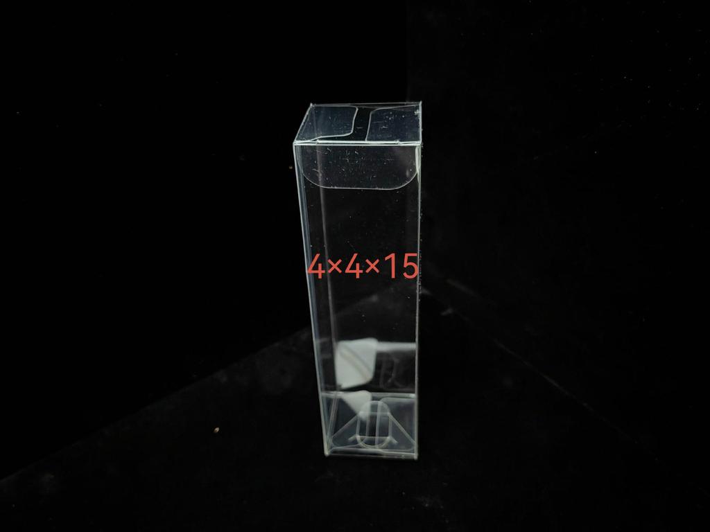 Universal PET/PVC Transparent Folding Storage Box for Daily Necessities with Logo Printing Option