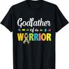 Крестный отец воина Осведомленность об аутизме Я гордый отец Футболка