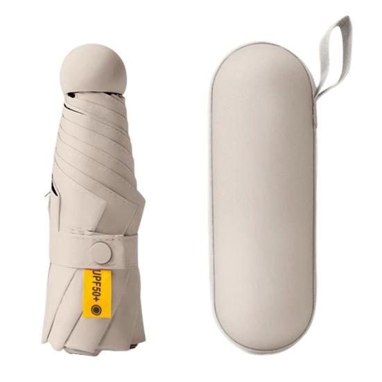 Travel Umbrella UPF 50+ Umbrella with 8 Reinforced Ribs for UV Sun