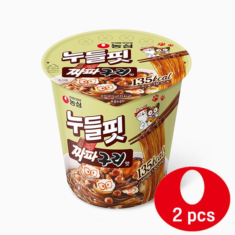 Nongshim Низкокалорийная лапша с 1500 мг пищевых волокон, 6 вкусов (12 вариантов)