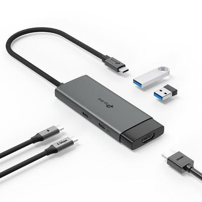 Tp-Link Концентратор USB-C на 5 портов, 4K HDMI, 100 Вт, UH5020C