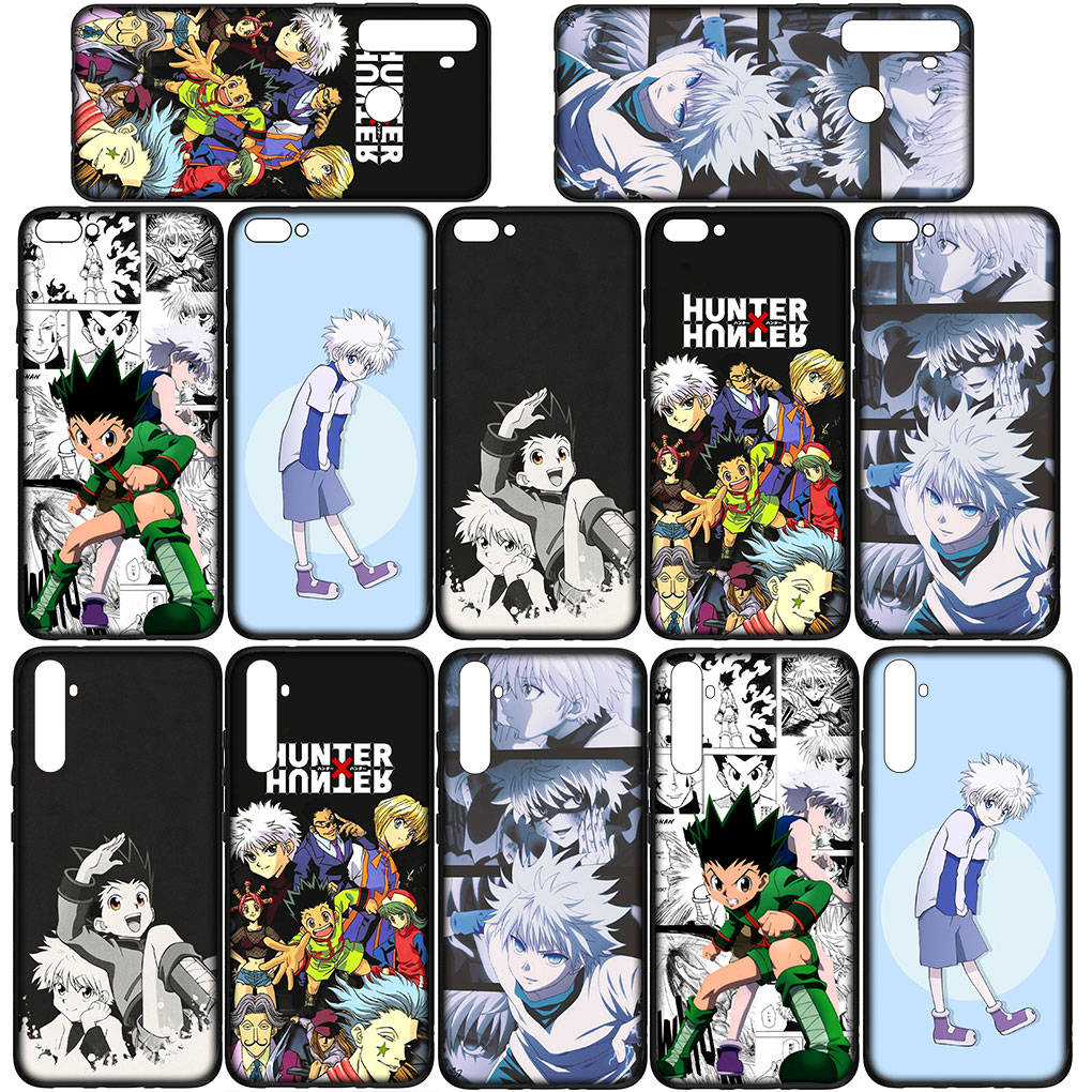 Для iPhone 16 15 Xiaomi Redmi Note 14 13 12 11 Pro Max X 16e Samsung Galaxy S25 S24 S23 Moto OPPO Huawei Hunter X Hunter Killua Gon Freecss чехол для телефона