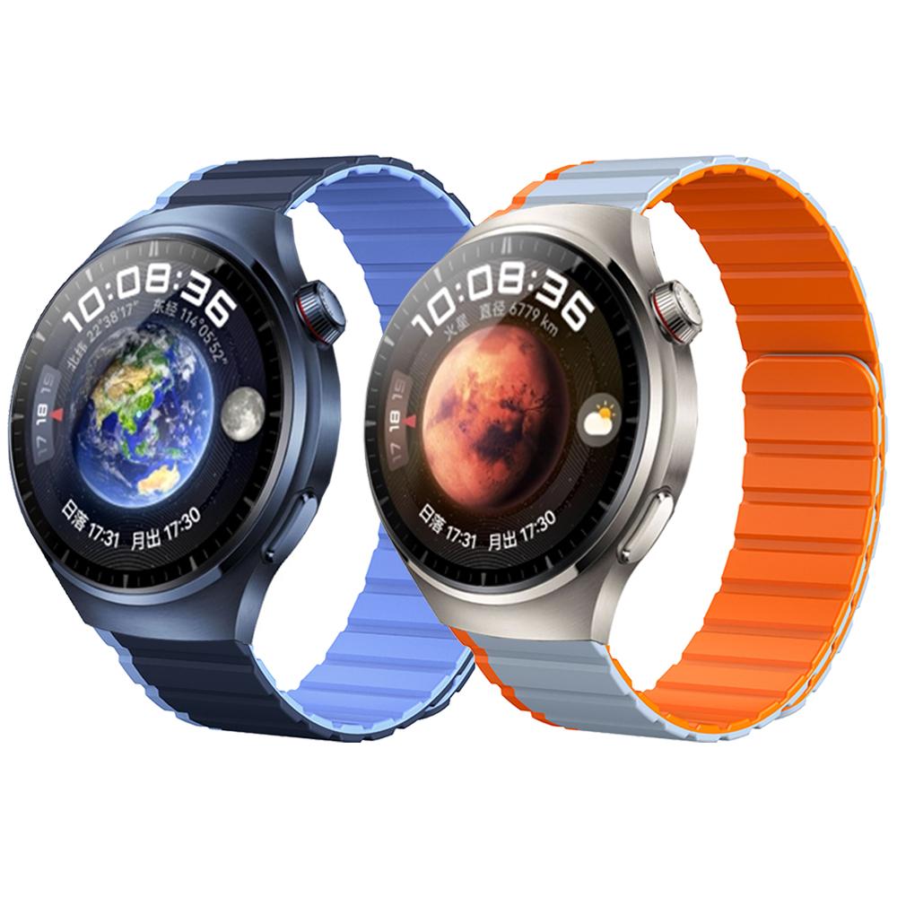 Magnetic Strap For HUAWEI WATCH 4 Pro EasyFit Silicone Band For HUAWEI GT 2 3 Runner Watchband Bracelet Replacement accessories