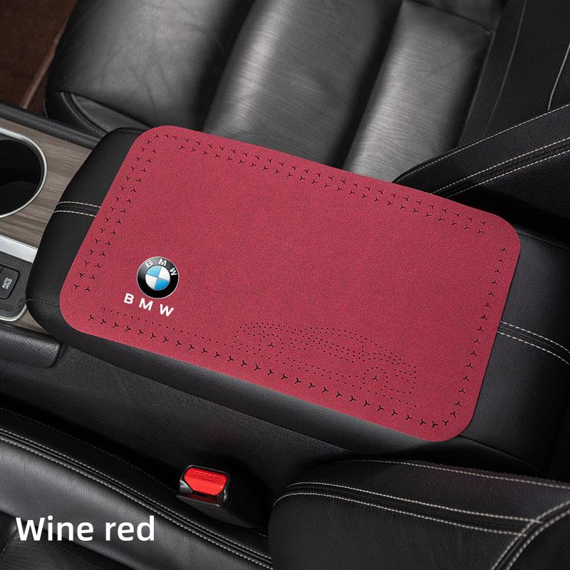 VNWK8 Car Armrest Box Height Pad Universal Leather Armrest Cushion For BMW E46 E90 E60 F30 F10 E39 E36 F20 G30 G20 E87 E92 E91 E30 F11