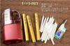 Butsuendo Brand: Made in Japan, Convenient Incense Set for Grave Visits [Carry: Incense Sticks, Candles, and Lighter] for Obon and Higan