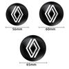 For Renault 2026 New Hub Caps 4pcs 56mm 60mm 65mm Car Wheel Center Hub Cap Rim Cover Emblem Stickers For Renault koleos duster m