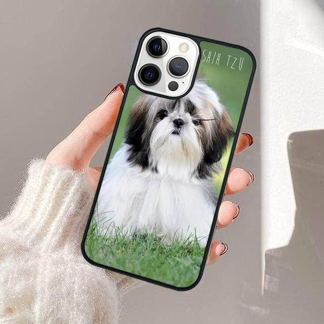 Чехол для телефона с собакой Ши-тцу для Apple iPhone 17 Air Pro Max Plus Coque для iPhone 17 Air 14 15 16 13 12 Max Cover