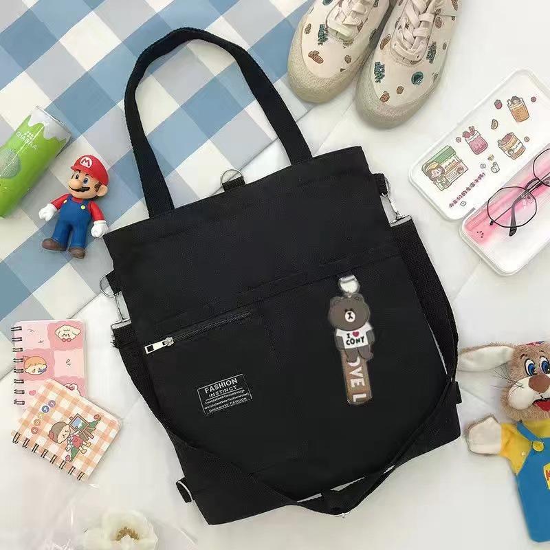 Ins Style Canvas Tote Bag Women's Small Crossbody Bag Versatile Student Supplement Handbag