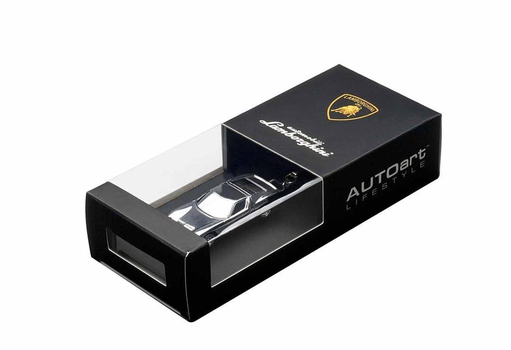 Брелок AUTOart Scale Lamborghini Miura Готовый продукт 1/87 (алюминий)