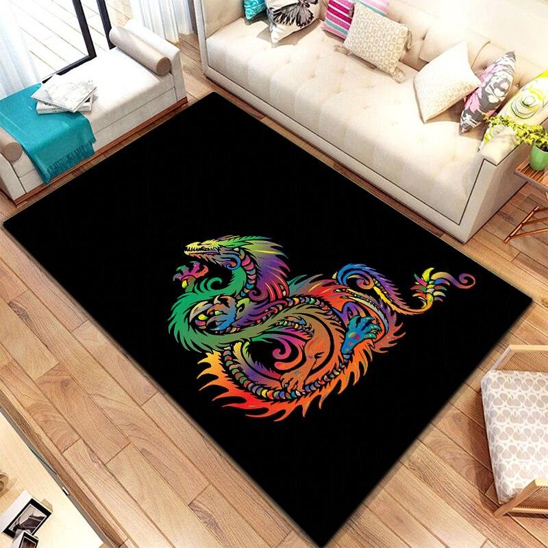 Китайский дракон HD ковер на заказ, домашний декор, коврик для кемпинга, кухонный коврик для туалетной комнаты, коврик для йоги, коврики для гостиной, милый ковер