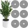 6PC Pot Covers for Plants Plant Protector From Cats Cuttable Mesh Barrier Screens for Garden Bonsai Outdoor Indoor