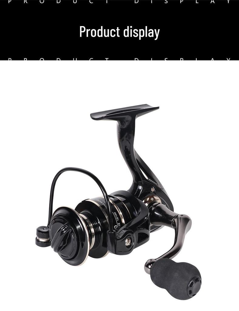 Cross-border NX Long Cast All-Metal Spinning Fishing Reel Imitating Car Wheel Design