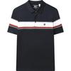 Casual Polo Shirt Men Tops Legendary-Blue F11M321105FNV