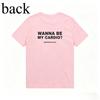 Unisexs Fun Fitness And Leisure Letter Printed Round Neck Tshirt Neutral 100 Pure Cotton Soft Breathable Sports Short Sleeve