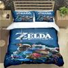 Модные Классические Захватывающие Игры Z-Zelda Принт Комплекты Постельного Белья Постельные Принадлежности Набор Пододеяльник Комплект Покрывала Постельное Белье Роскошный Подарок