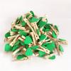 50Pcs/Set Wooden Clips Love Heart Pegs Clothespin DIY Cute Wedding Decoration Craft Pegs Clothespin